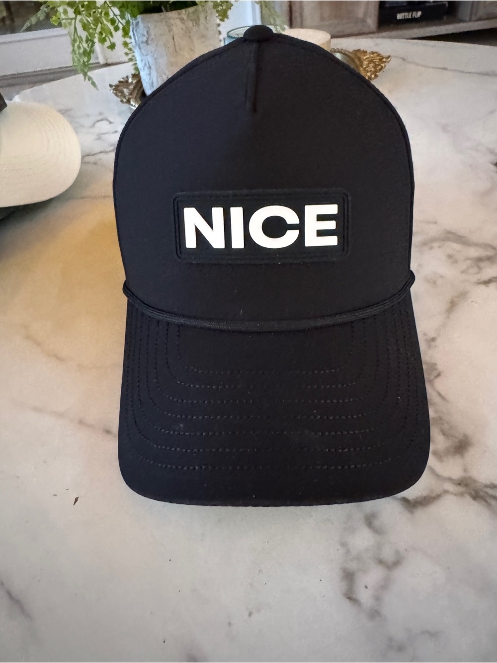 NICE Brand Black Cap